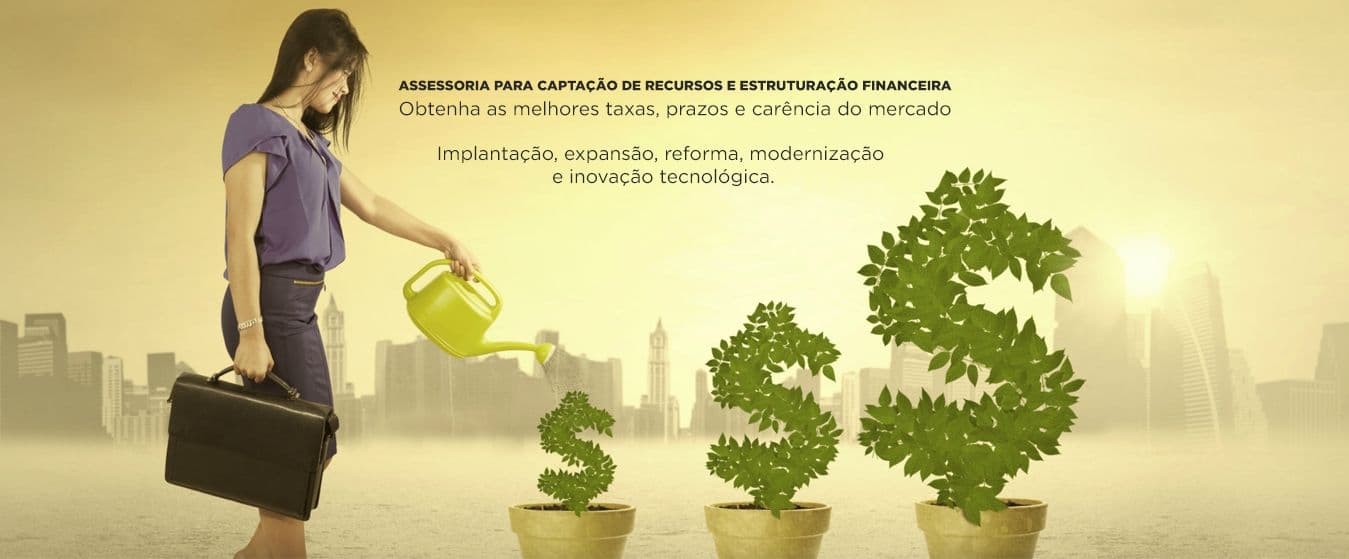 Assessoria para captacao de recursos e estruturacao financeira
